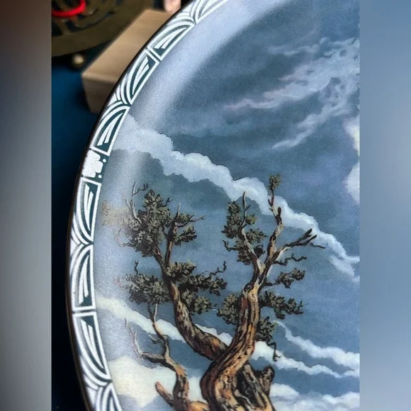 VINTAGE Call of the Buffalo 🦬 2nd Issue in the Legend of the White Buffalo Plate - Picture 4 of 13